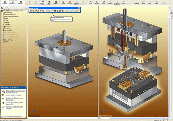 thiết kế khuôn với 3dquickmold