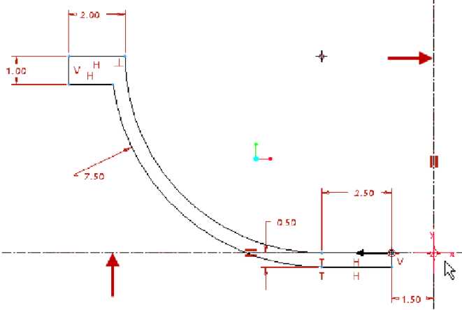 Tiết diện cần vẽ 