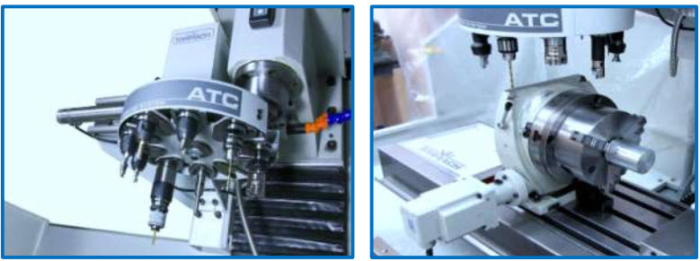 Hiểu rõ về trục chính, kẹp dao, dao và hệ thống thay dao tự động và cách loại bỏ phoi trên máy CNC