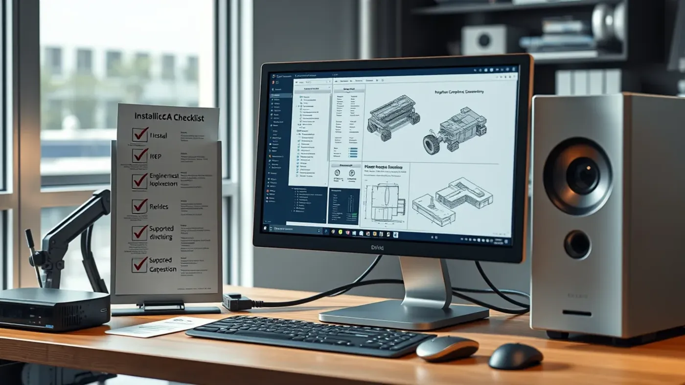 Chuẩn bị máy để cài phần mềm SolidWorks 2026