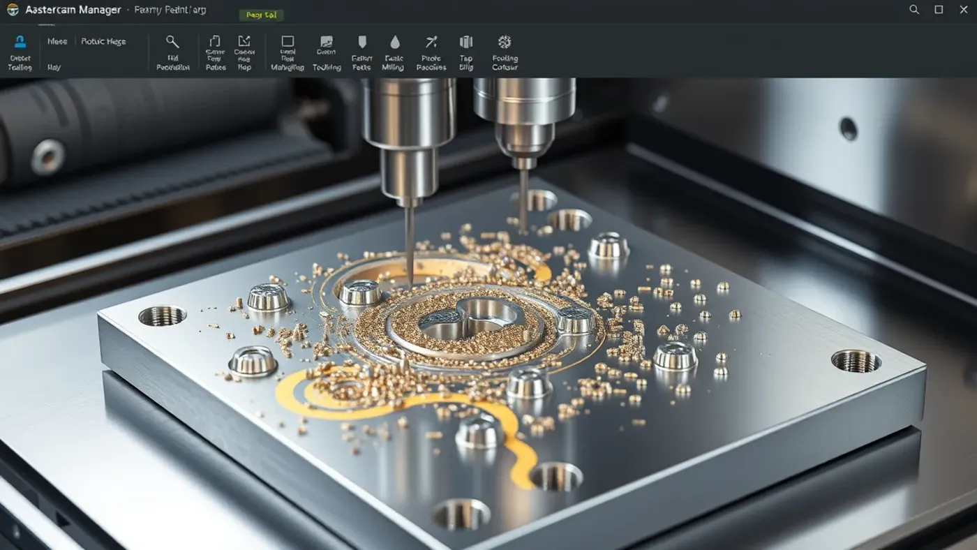 Toolpath phay 3 trục trên Mastercam