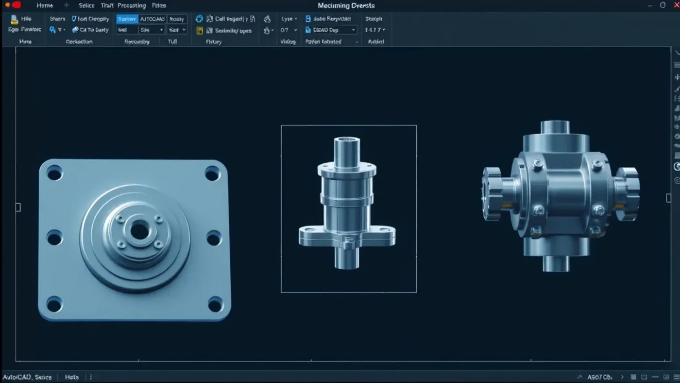 Bài tập AutoCAD cơ khí miễn phí
