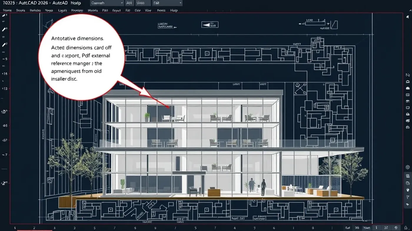 Cập nhật AutoCAD 2026 từ tài liệu cũ