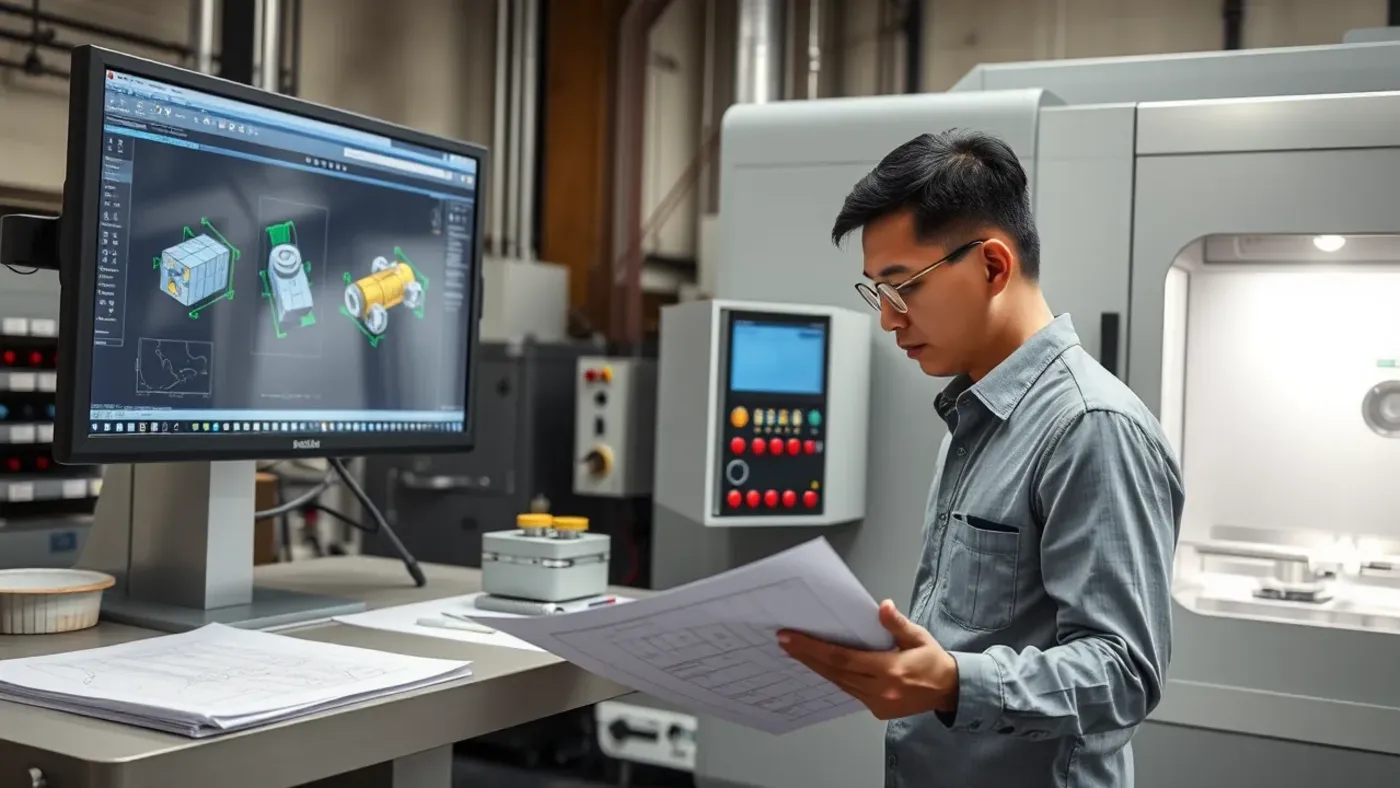 Quy trình học CAD CAM CNC từ bản vẽ đến máy phay