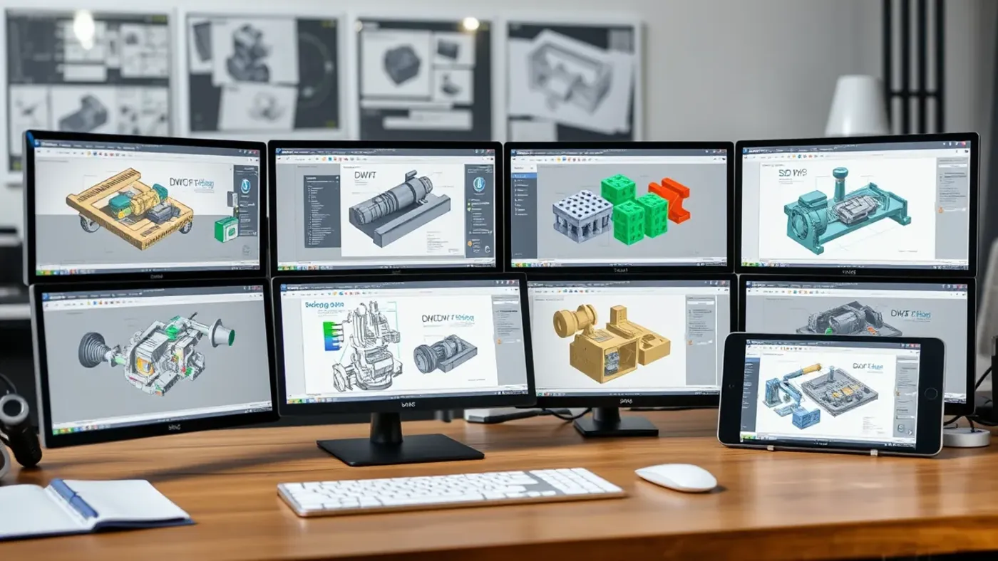 10 công cụ xem DWG DXF STEP miễn phí