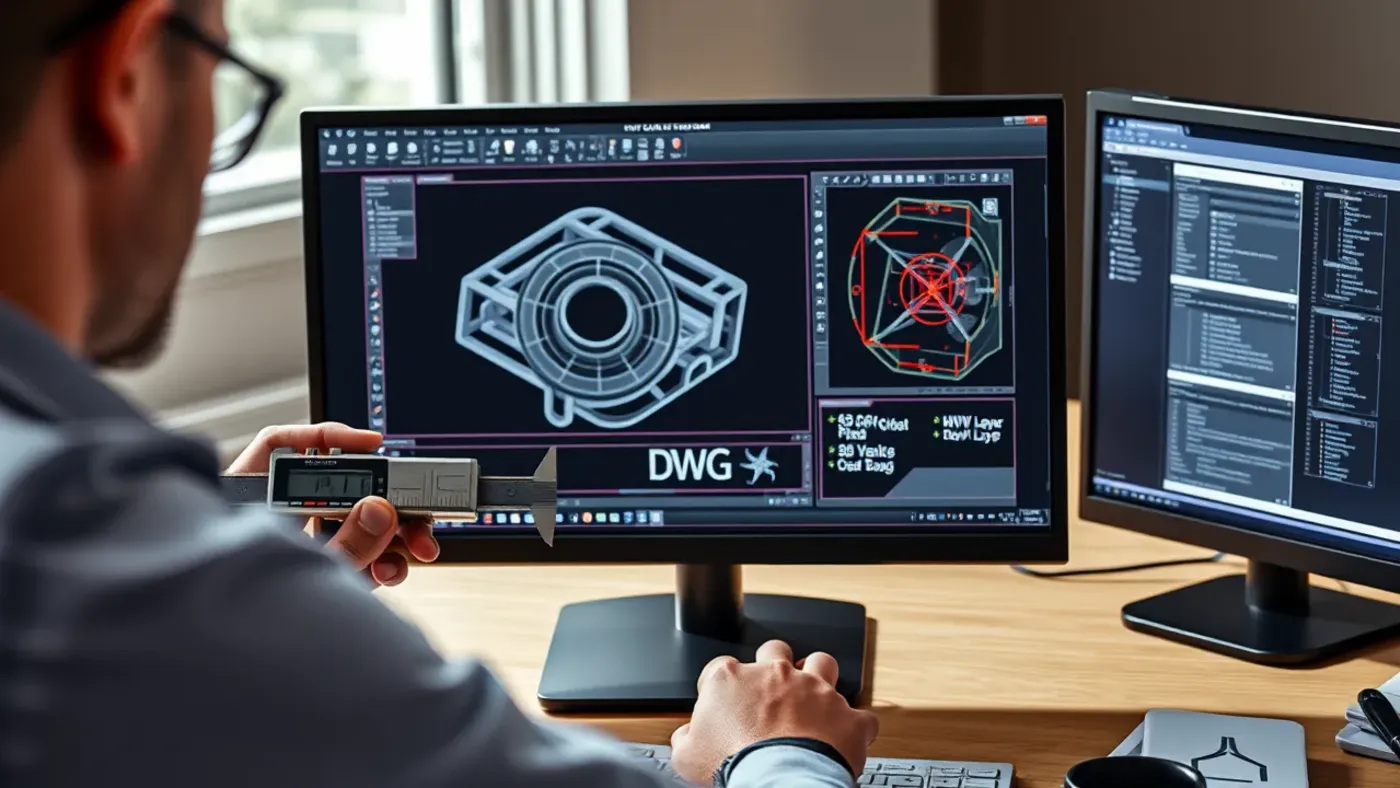Đo kích thước và kiểm layer trên file DWG