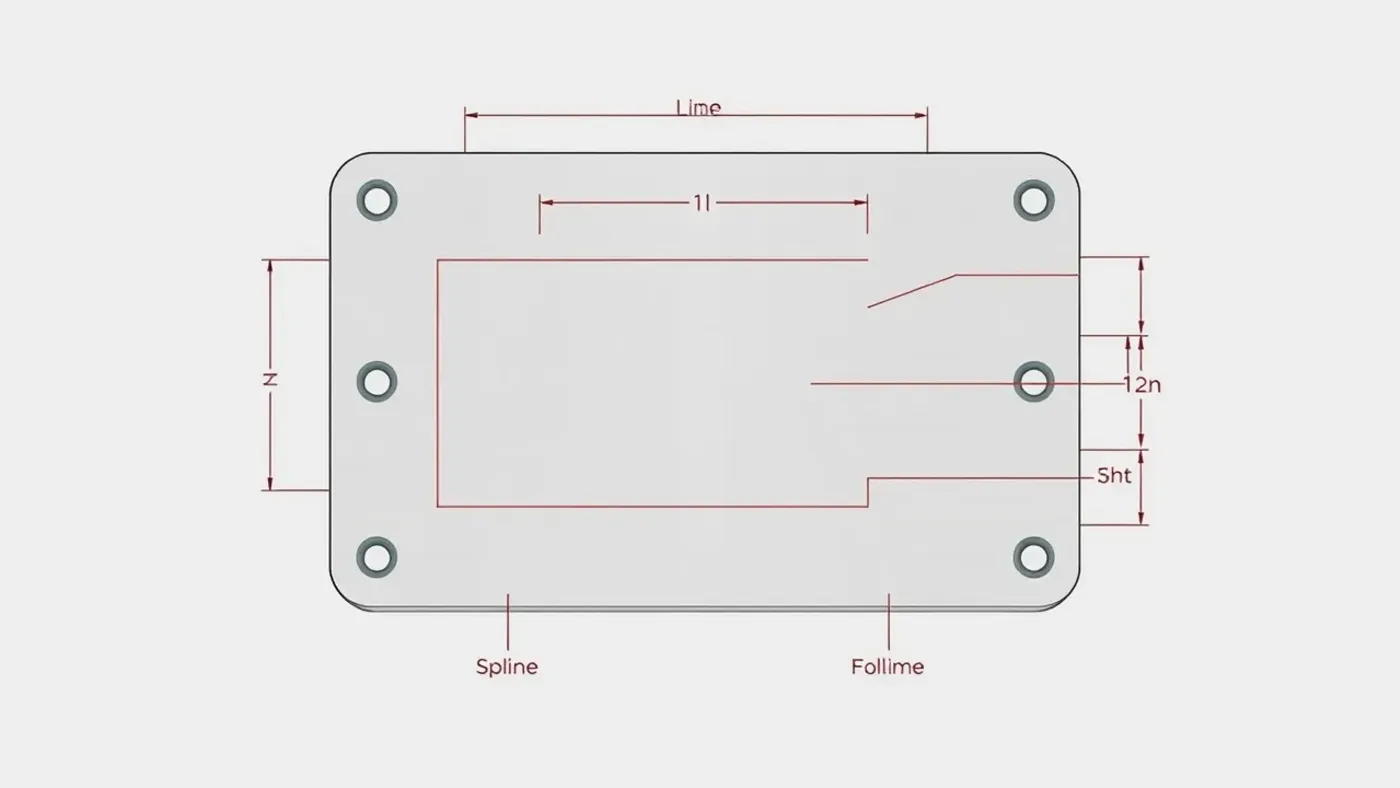 Nhóm công cụ vẽ biên dạng trong SolidWorks