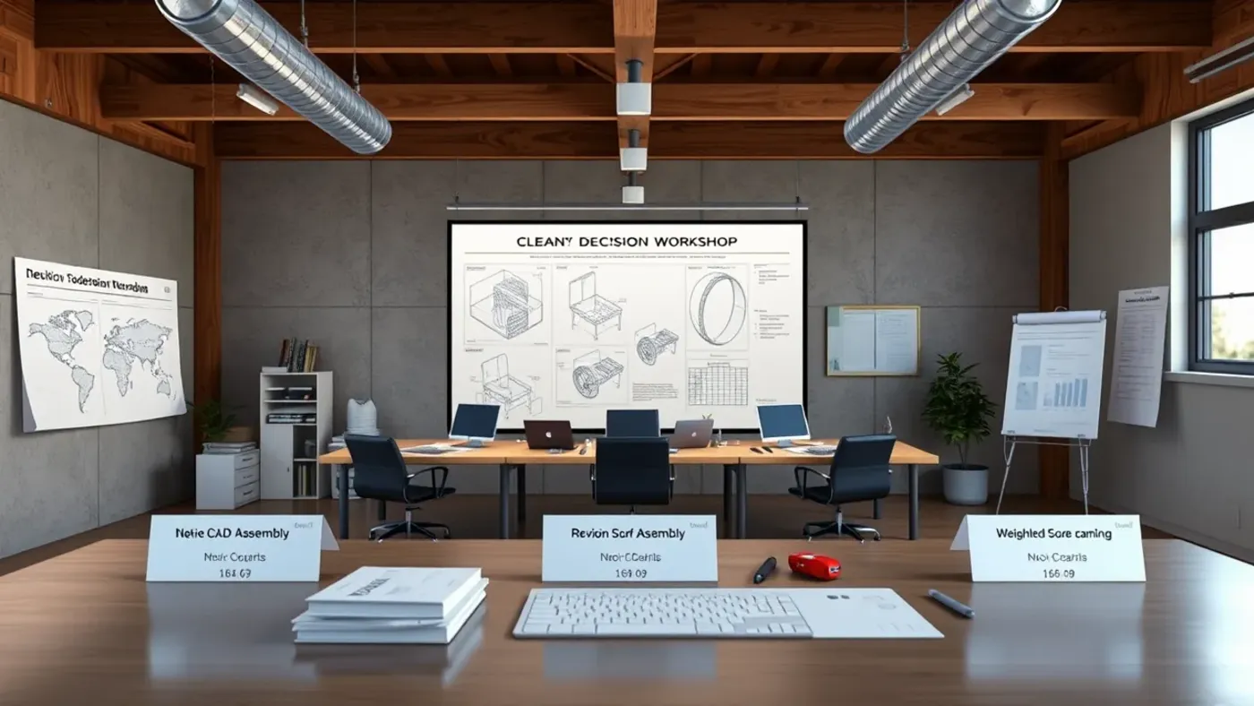 Bảng tiêu chí chọn CAD cho xưởng nhỏ