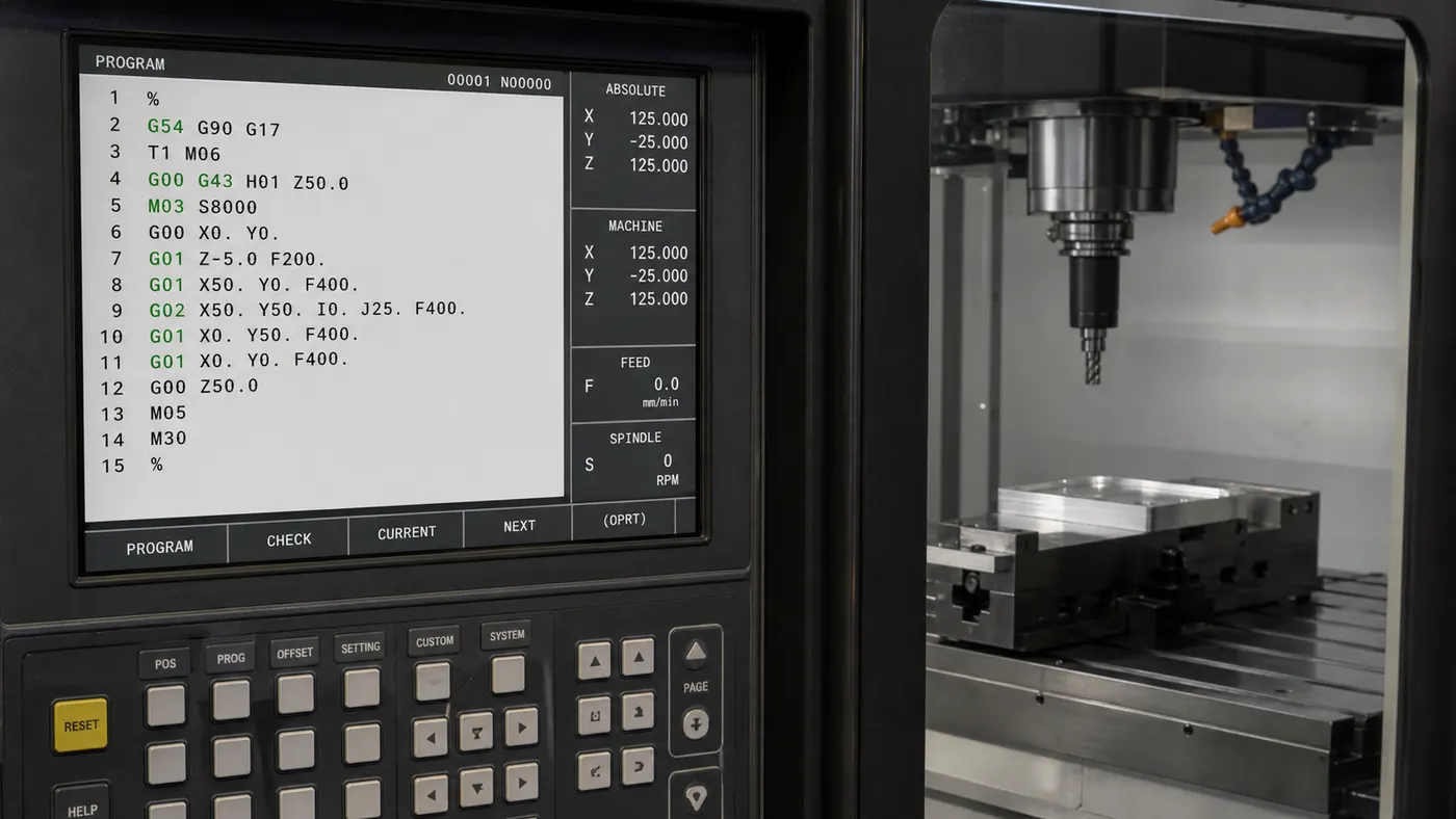 G-code và M-code cơ bản trên máy CNC