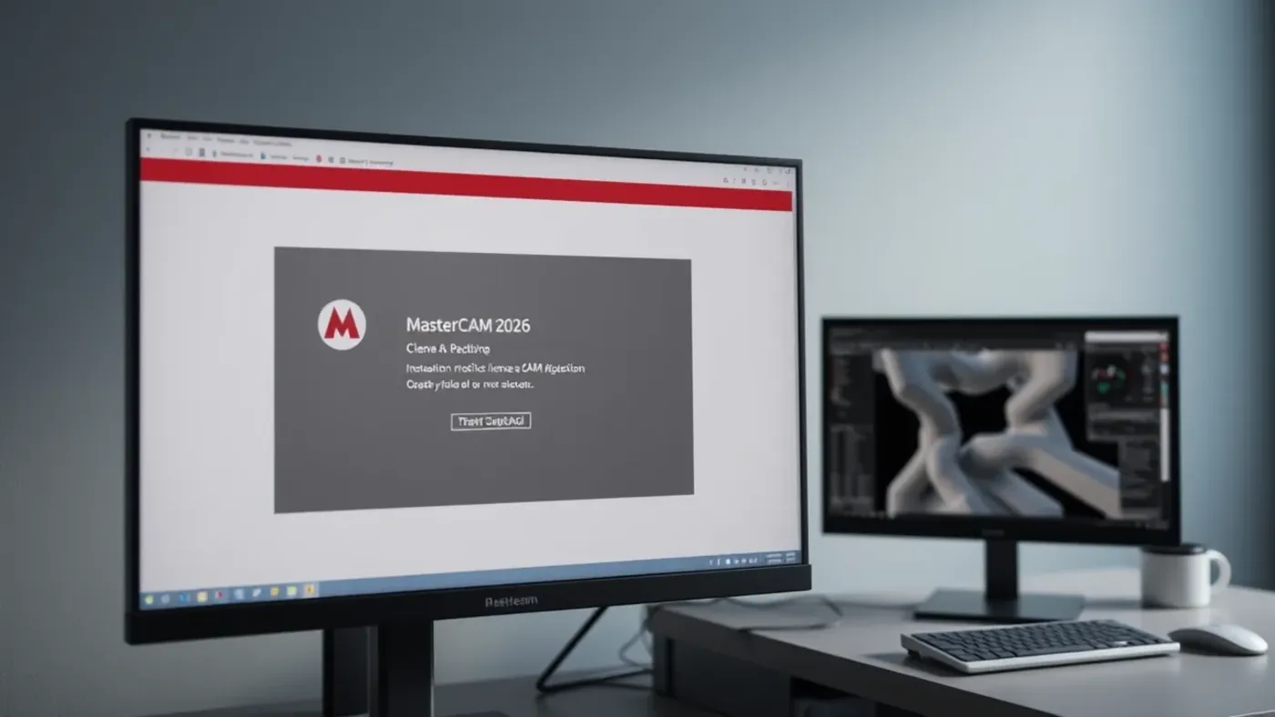 Cài đặt Mastercam 2026 Learning Edition