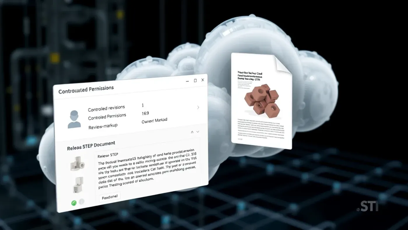 Quản lý revision và quyền dữ liệu CAD cloud