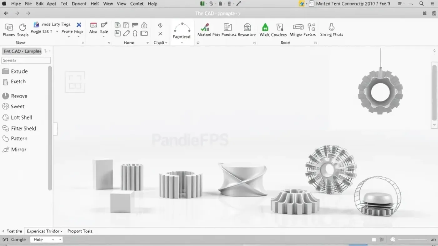 Nhóm lệnh mô hình tham số của xDesign